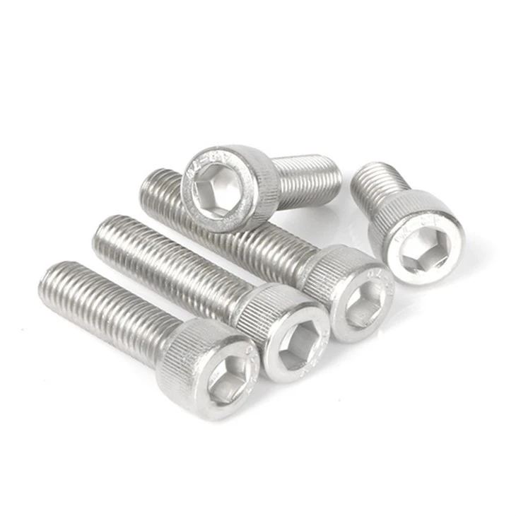Round Titanium Hex Head Bolt