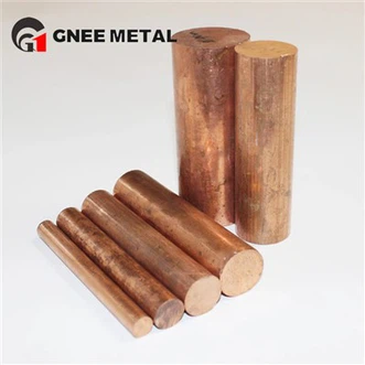 Uziemiony pręt z czystej miedzi