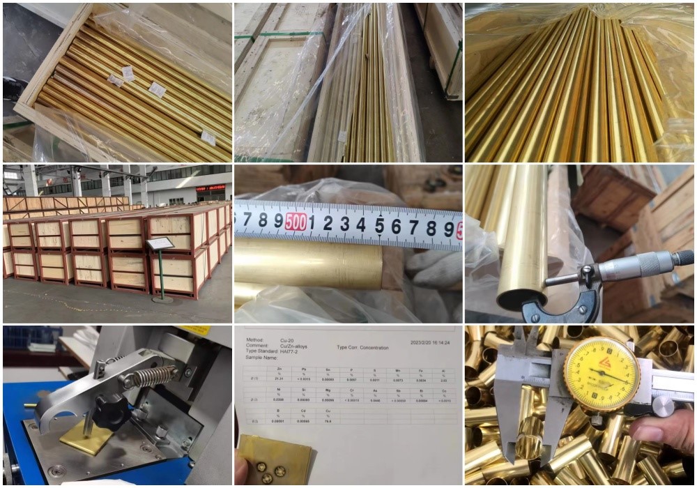 H68 brass tube for heat exchanger H68 brass tube for heat exchanger